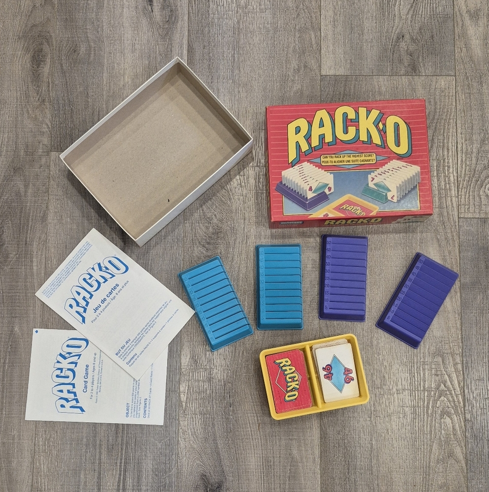 PARKER BROTHERS 'RACK-O' Game